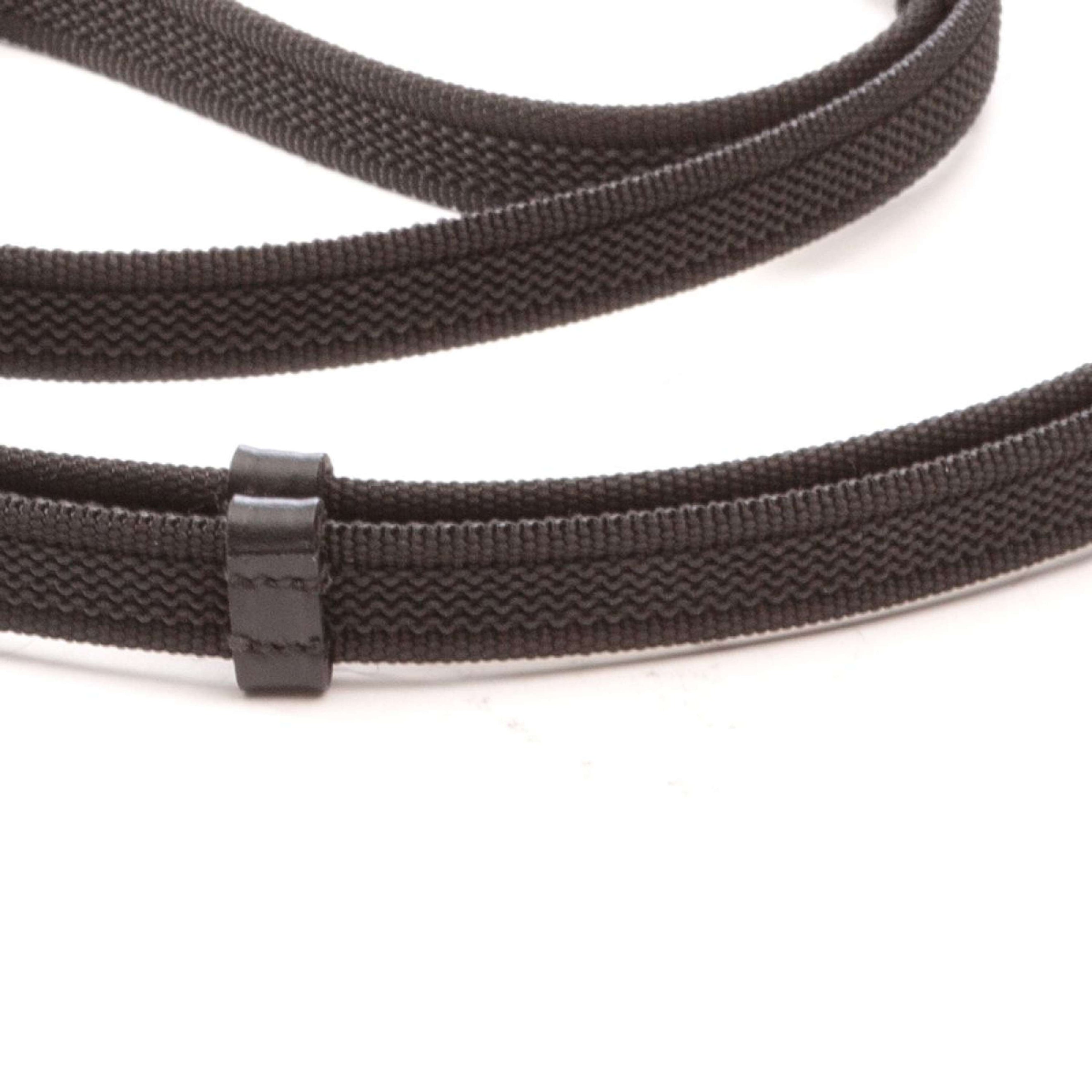 Kavalkade Reins Rubber with Carabiners Black