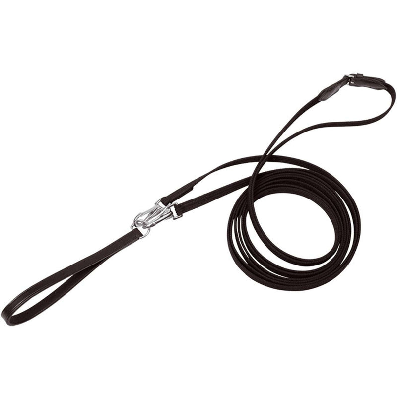 Kavalkade Draw Reins with Buckle Black