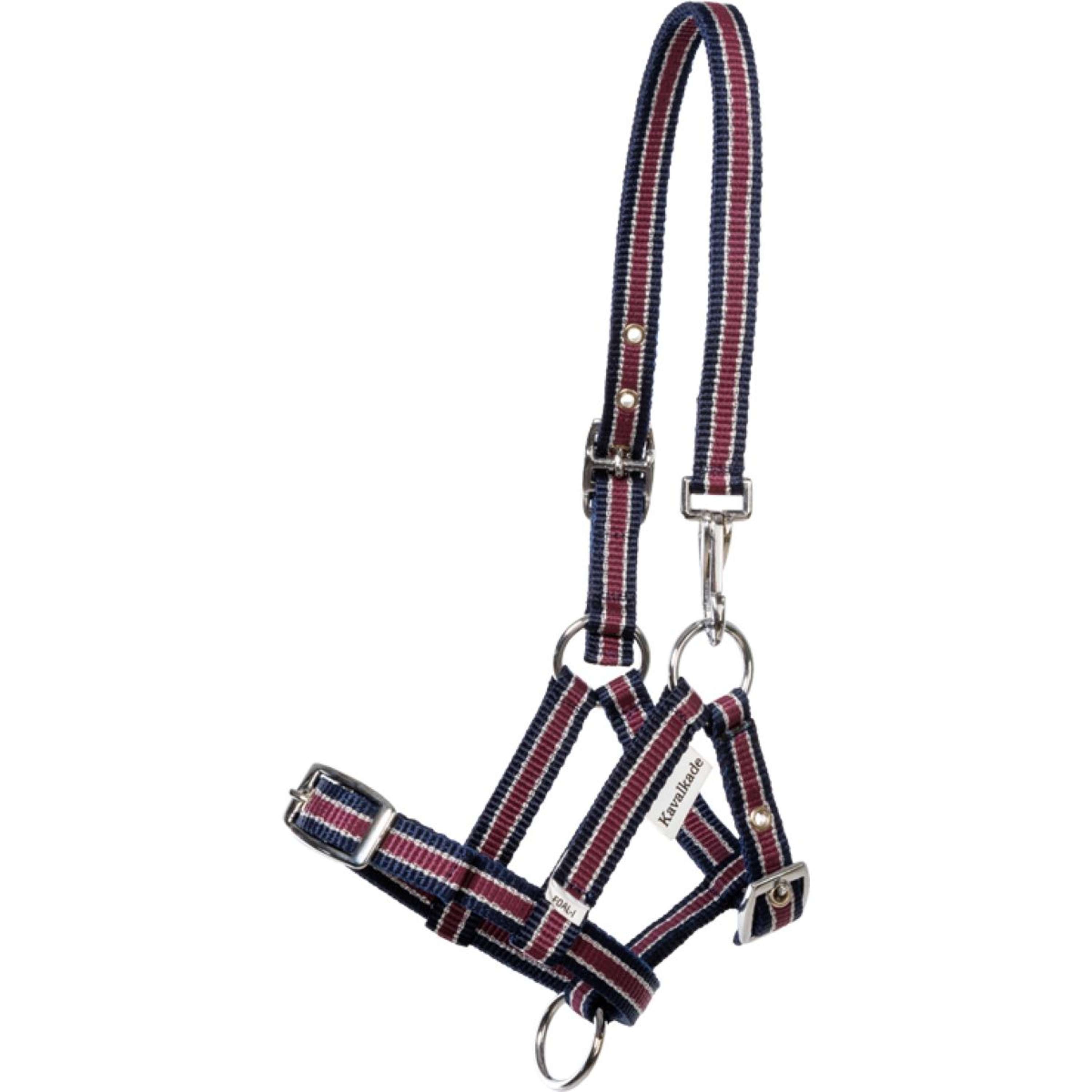 Kavalkade Halter Foal/Yearling Navy/Bordeaux/Silver