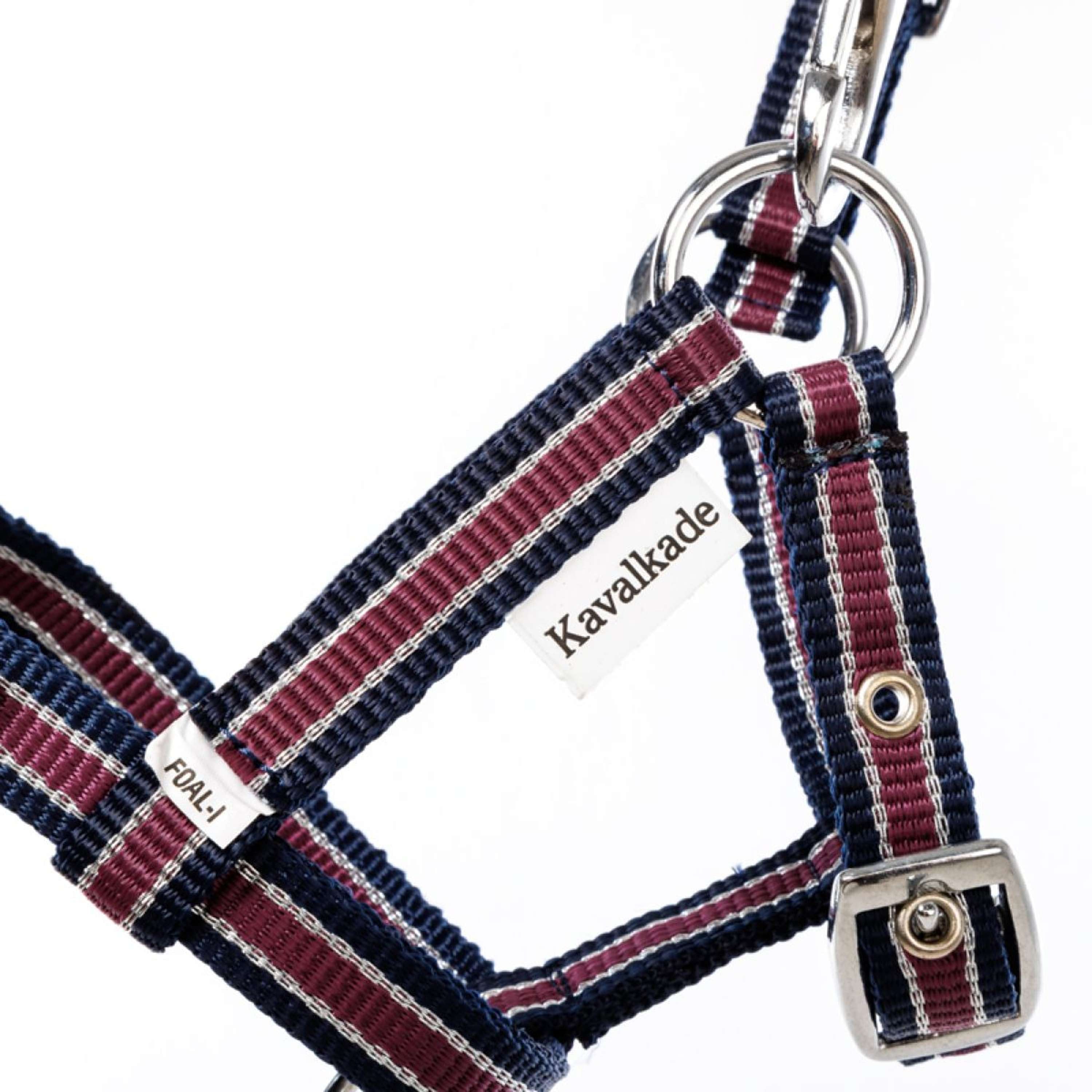 Kavalkade Halter Foal/Yearling Navy/Bordeaux/Silver