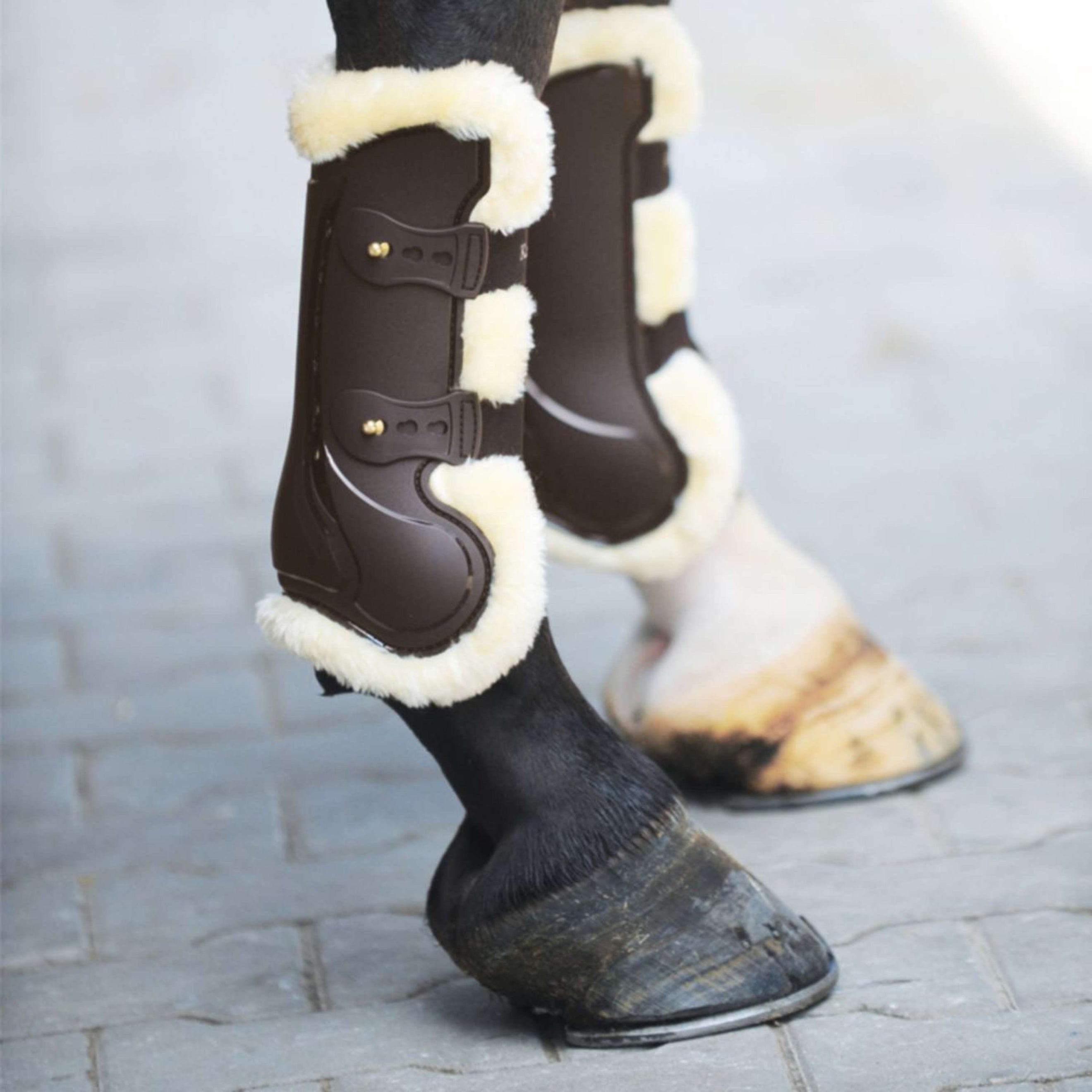 Kavalkade Tendon Boots Compete 'n Wool Brown Kavalkade Tendon Boots Compete 'n Wool Brown