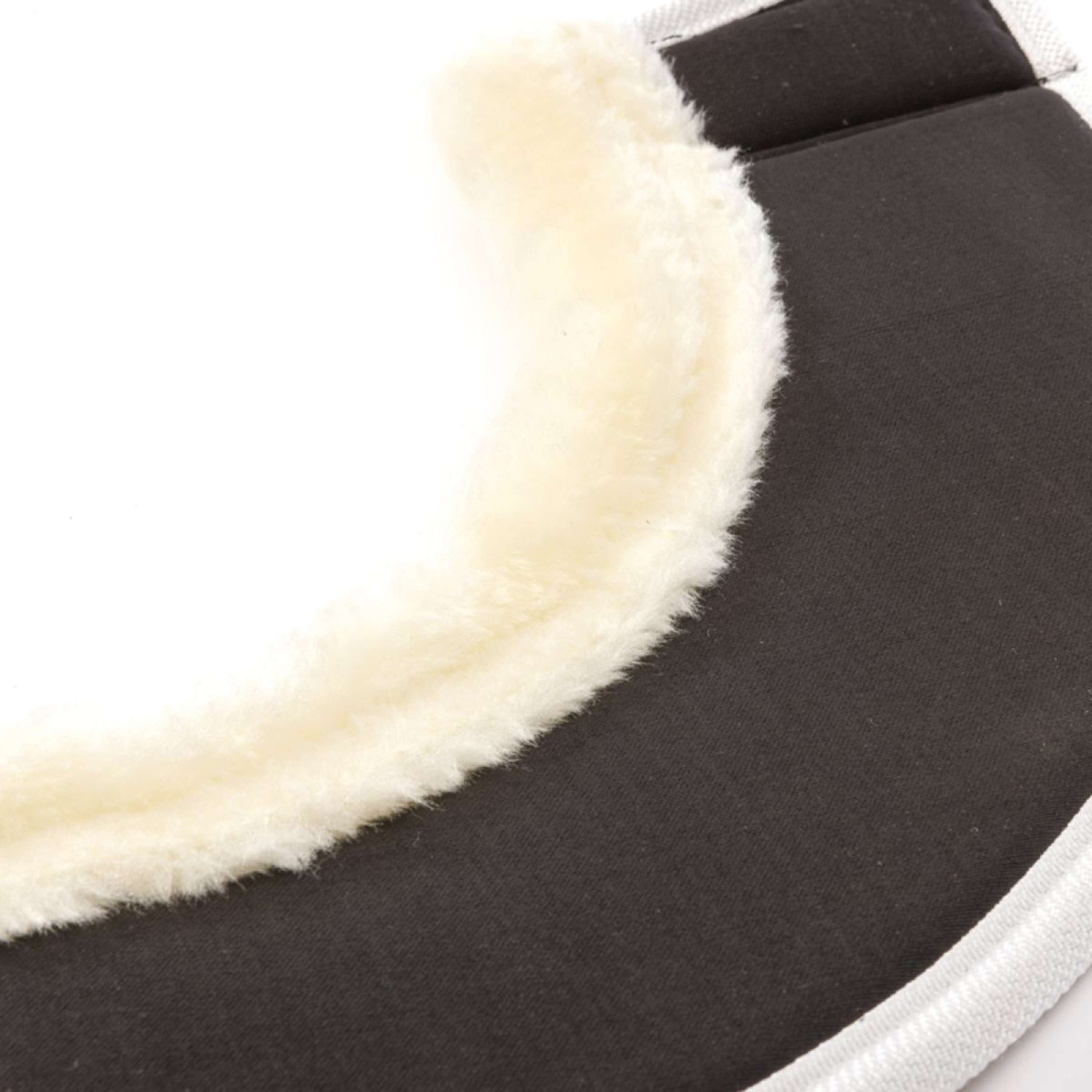 Kavalkade Bell Boots with Fake Fur White