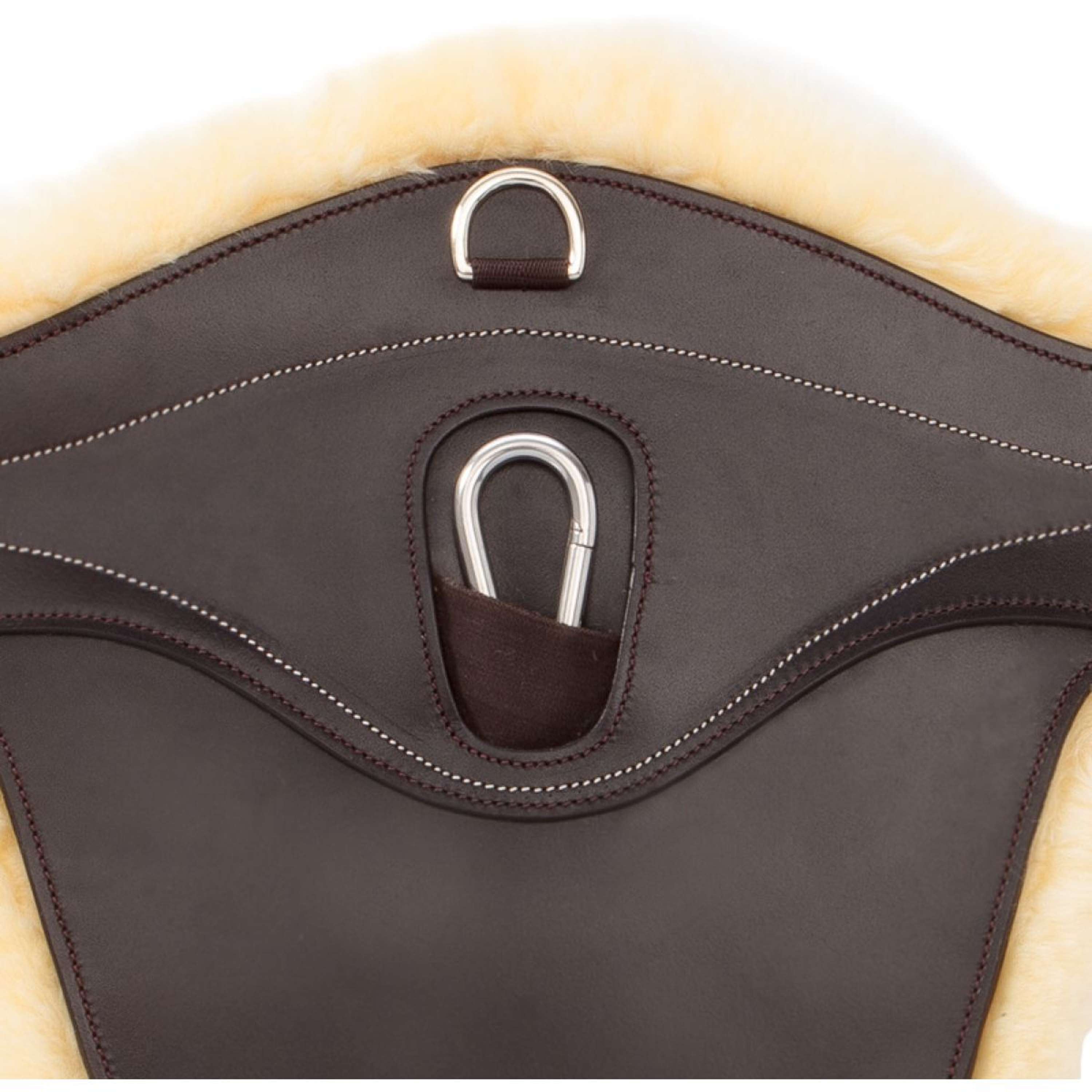 Kavalkade Girth Excellence with Lambswool Brown