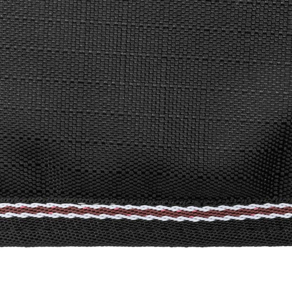 Kavalkade Outdoor Rug Iceland 50g Black/Black/Bordeaux/Grey