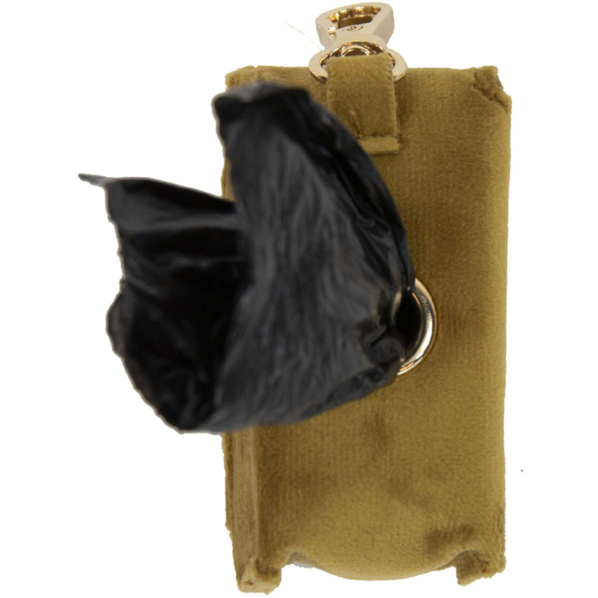 Kentucky Poop Bag Dispenser Square Velvet mustard