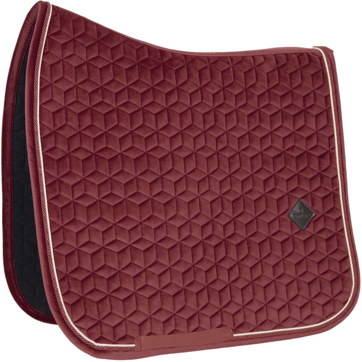 Kentucky Saddlepad Velvet Dressage Bordeaux