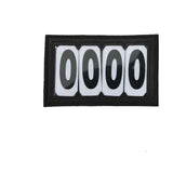 Kentucky Start Numbers Velcro PVC Black