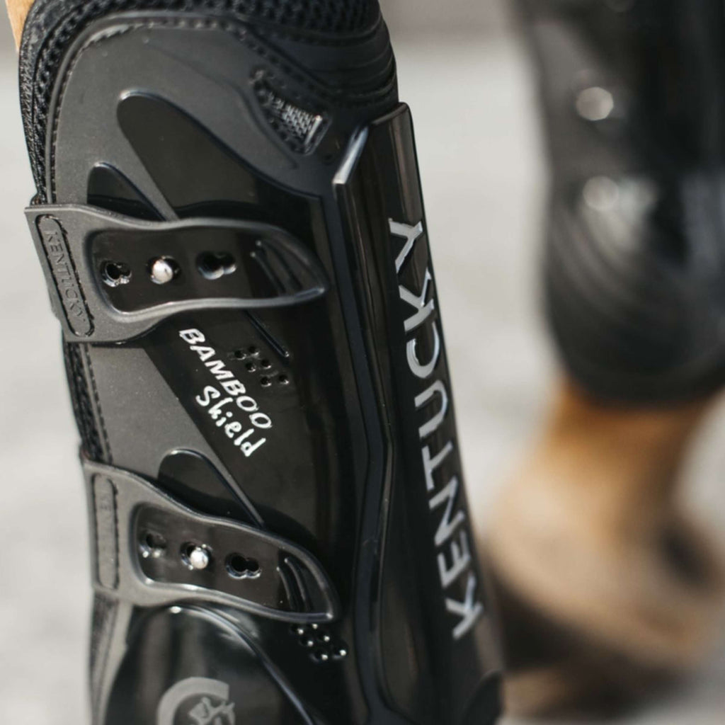 Kentucky Horsewear Tendon Boots Bamboo Elastic Black