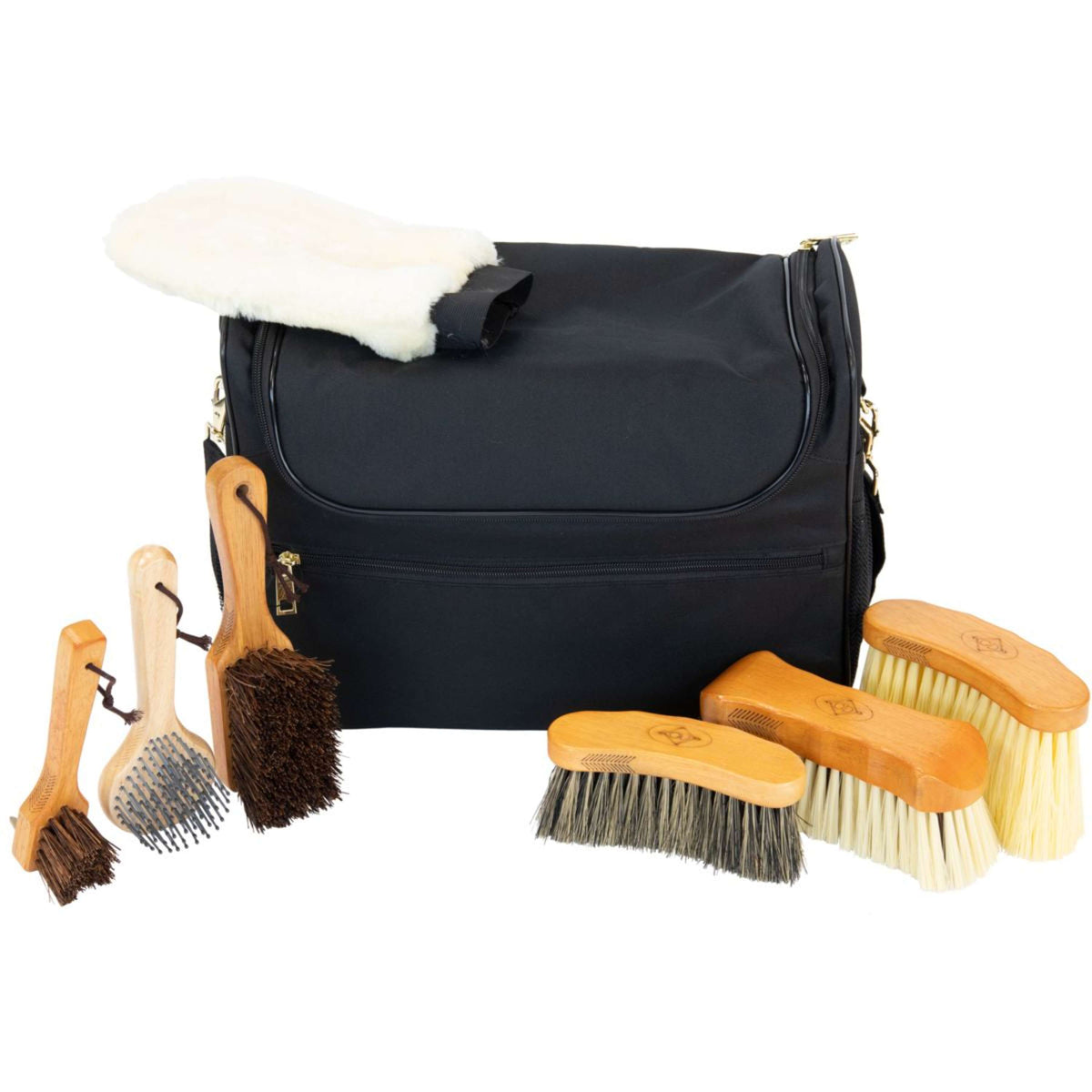 Grooming Deluxe by Kentucky Grooming Bag Set Black