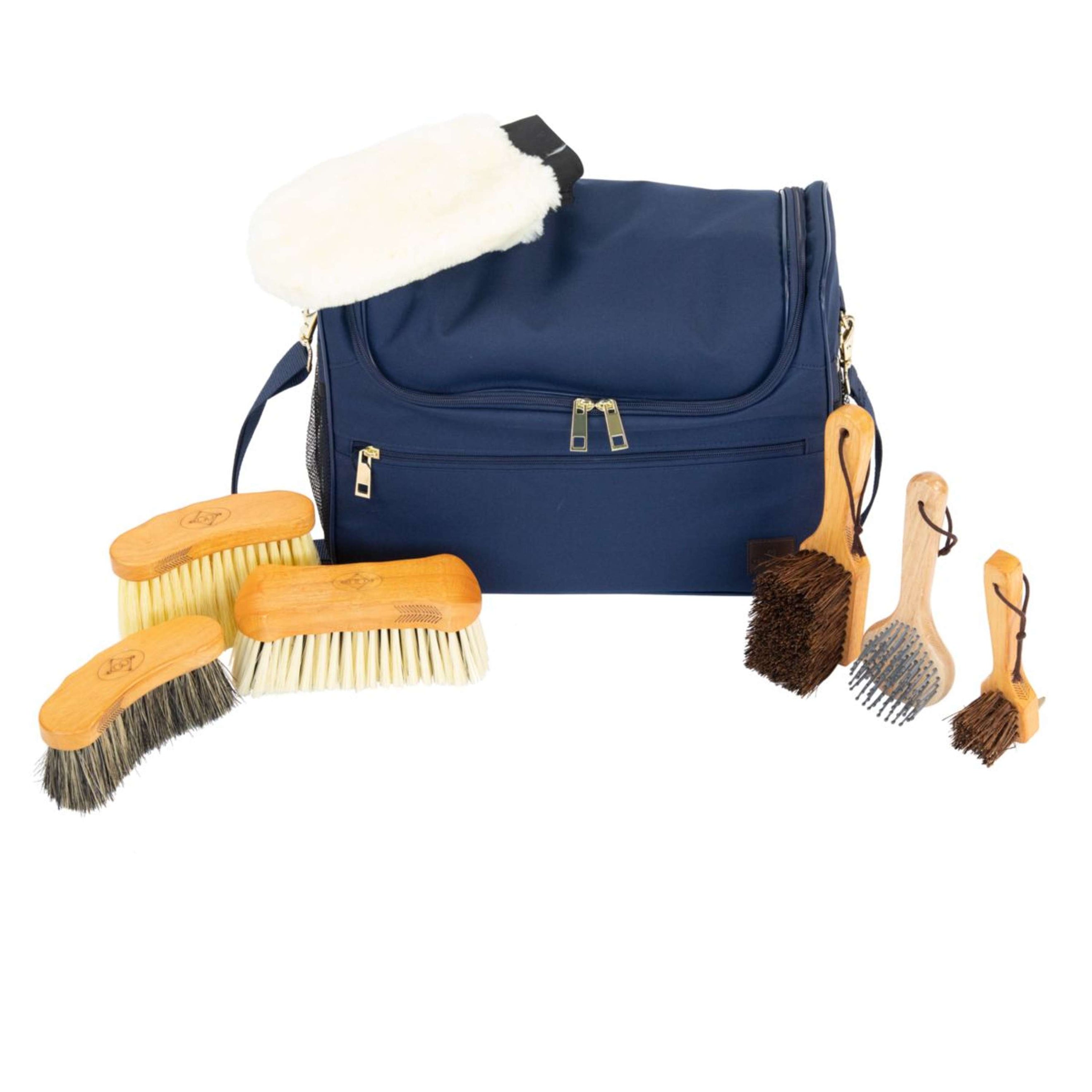 Grooming Deluxe by Kentucky Grooming Bag Set Navy