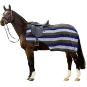 HKM Exercise Rug Professional Dark Blue/Stonegrey/Olive Green