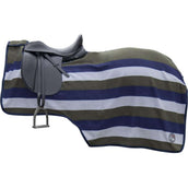 HKM Exercise Rug Professional Dark Blue/Stonegrey/Olive Green