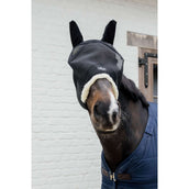 Kentucky Fly Mask Skin Friendly with Ears Black