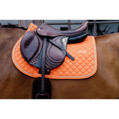 Kentucky Saddlepad Diamond Rope Jumping Orange