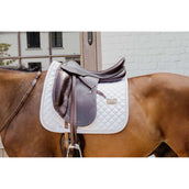 Kentucky Saddlepad Diamond Rope Dressage White