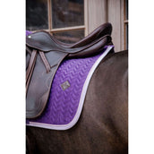 Kentucky Dressage Saddle Pad Classic Contrast Royal Purple