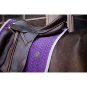 Kentucky Dressage Saddle Pad Classic Contrast Royal Purple