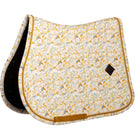 Kentucky Saddlepad Velvet Spring Leaves Whispers Jumping Brown/White