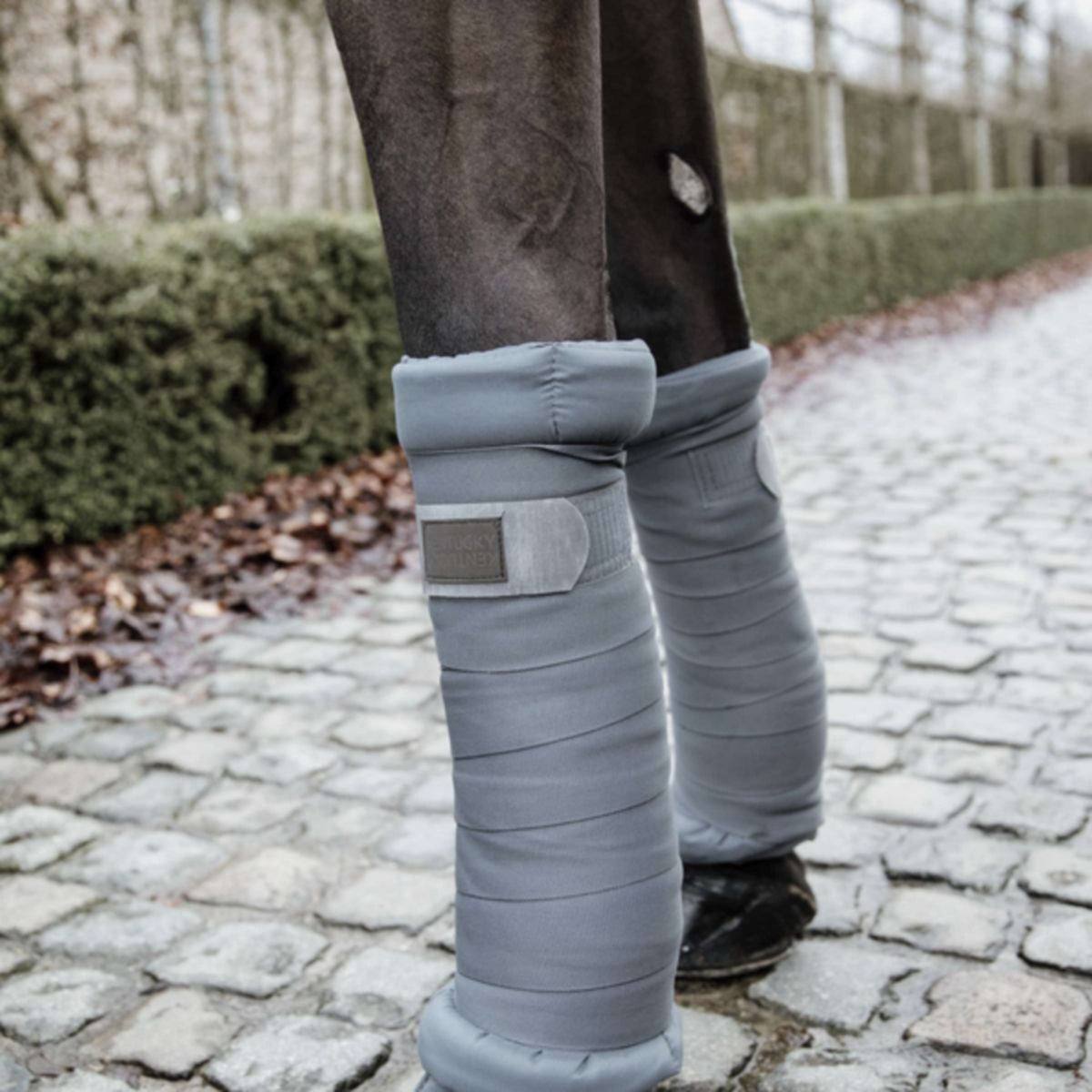 Kentucky Stable Stable Bandages Grey