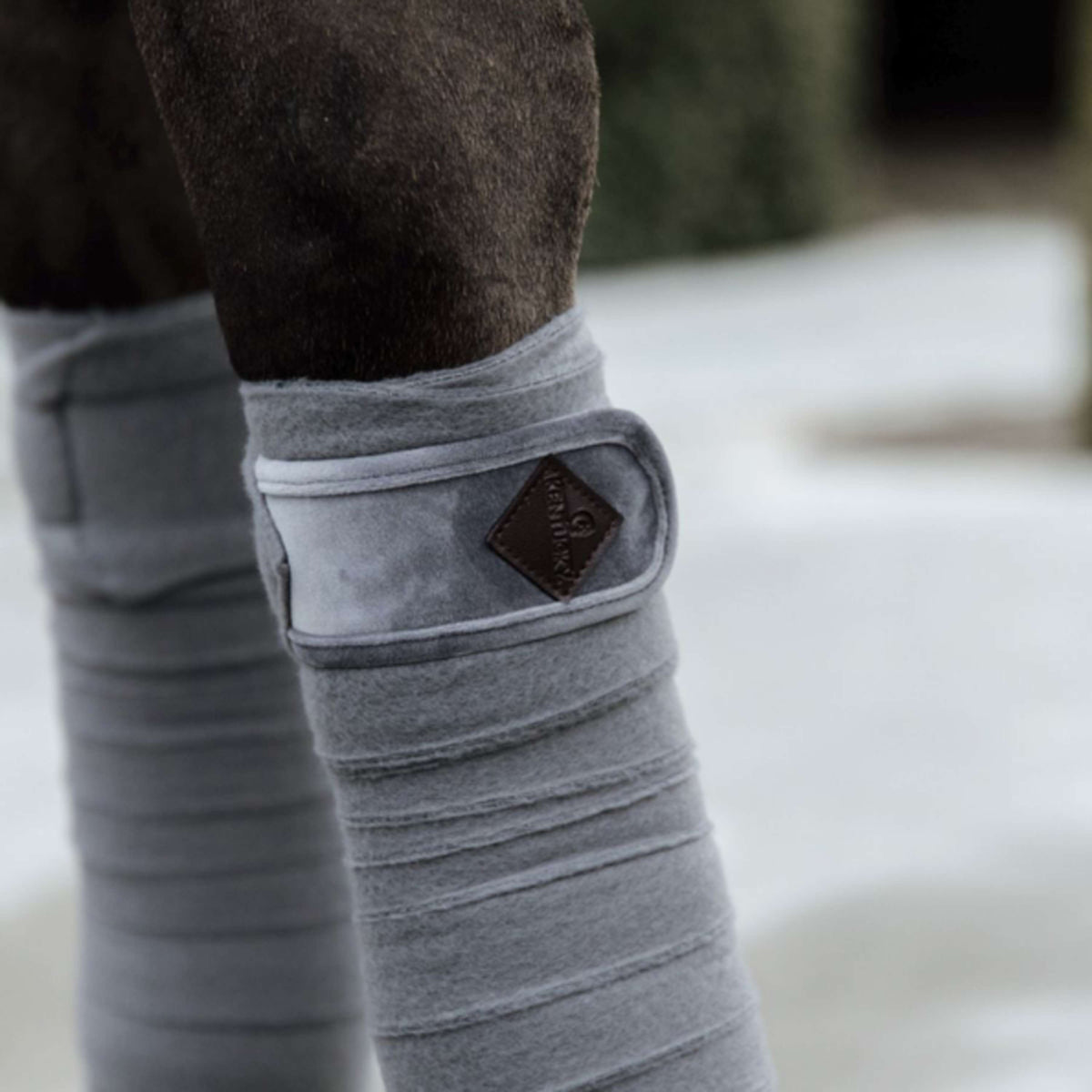 Kentucky Bandages Velvet Fleece Grey