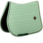 Kentucky Saddlepad Velvet Chess Jumping Green