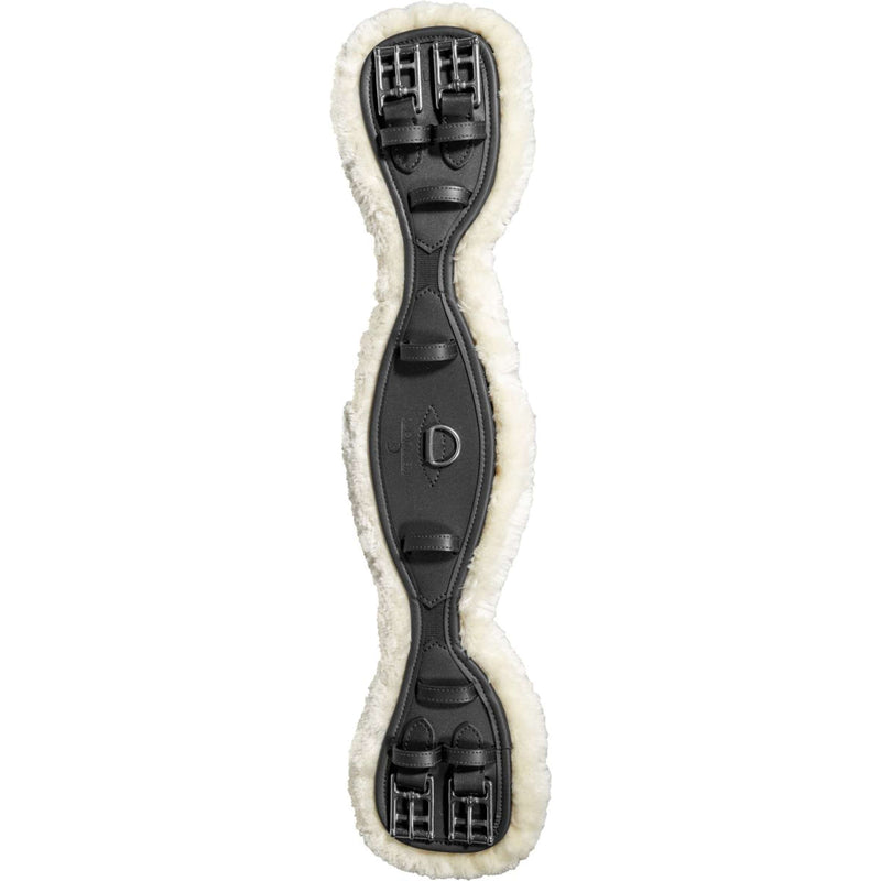 Kentucky Horsewear Dressage Girth Anatomic Sheepskin Black