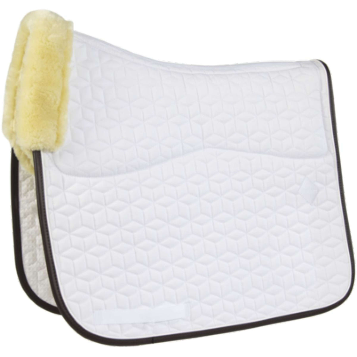 Kentucky Saddlepad Skin Friendly Dressage White