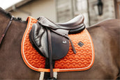 Kentucky Saddlepad Velvet Orange