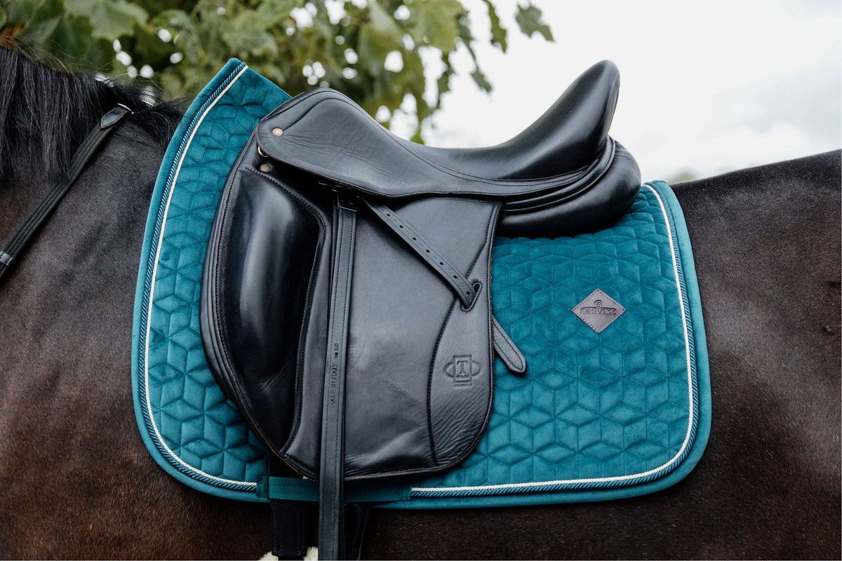 Kentucky Saddlepad Velvet Dressage Emerald