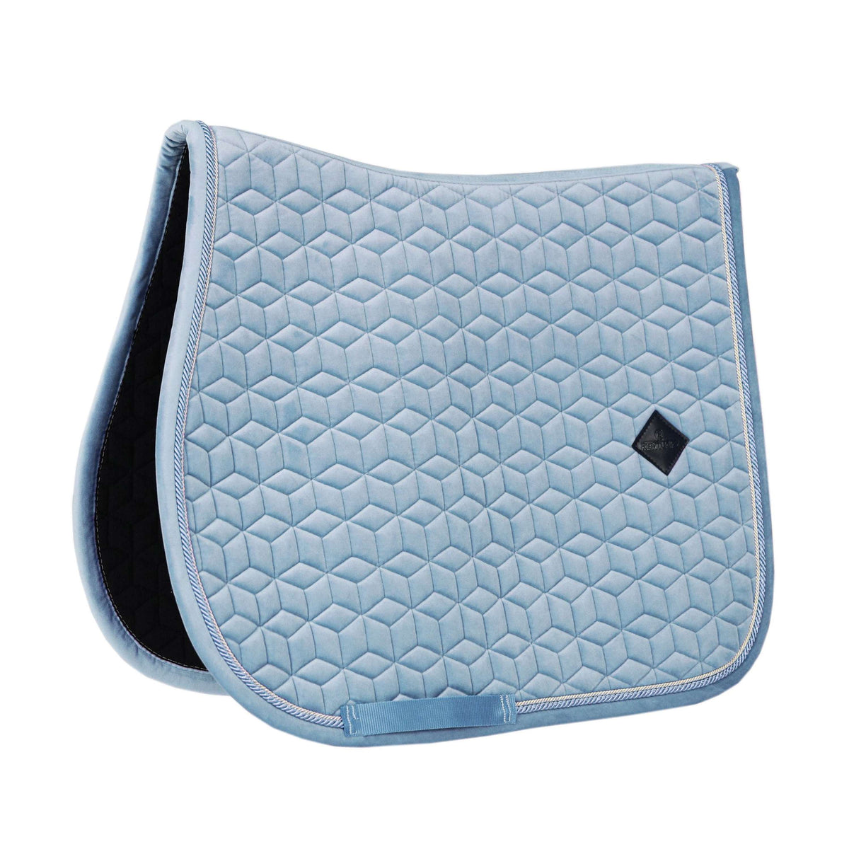 Kentucky Saddlepad Velvet Jumping Lightblue