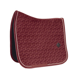 Kentucky Saddlepad Velvet Dressage Bordeaux