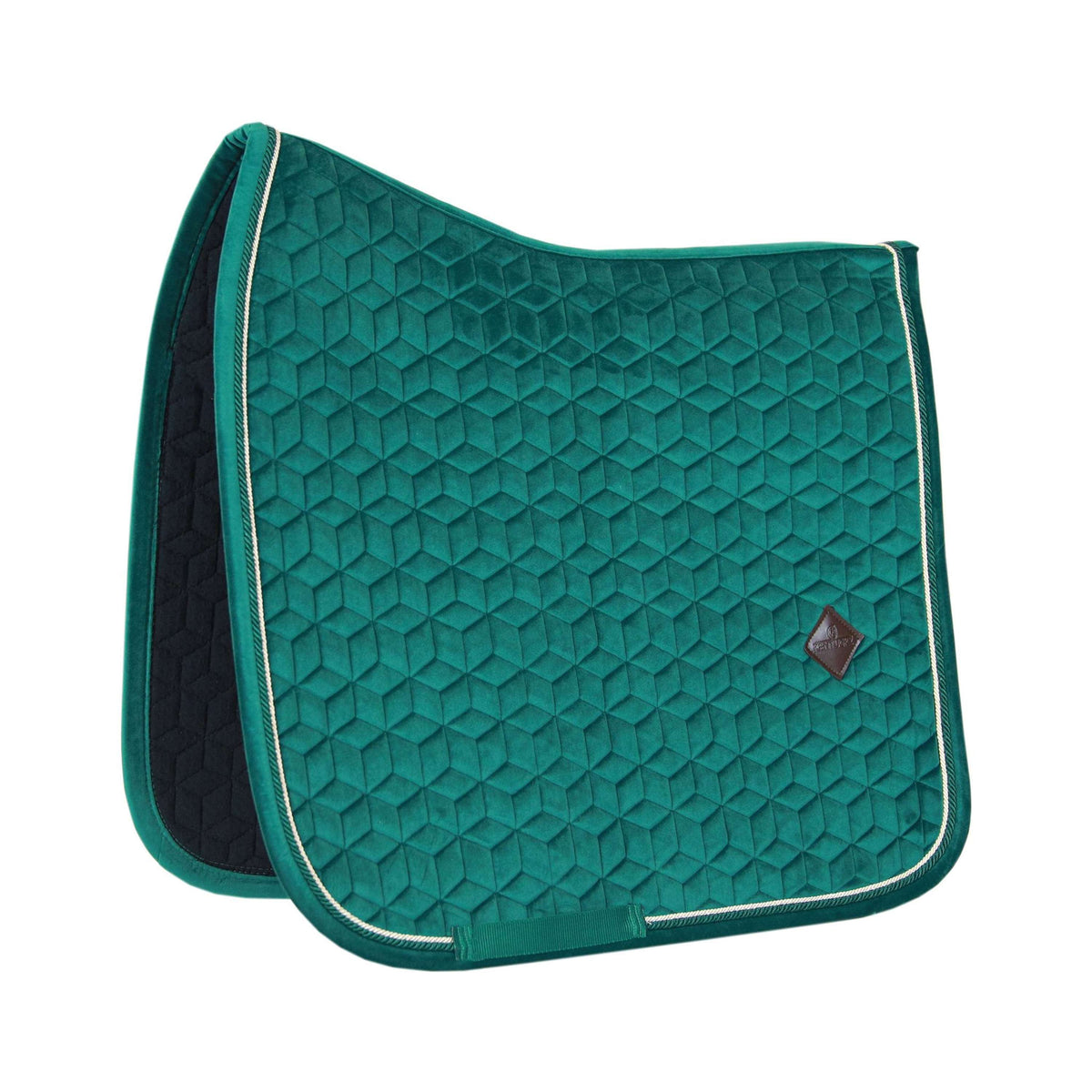 Kentucky Saddlepad Velvet Dressage Dark Green