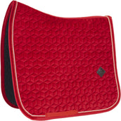 Kentucky Saddlepad Velvet Dressage Red