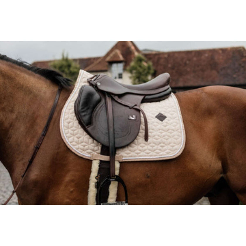 Kentucky Saddlepad Wool Jumping Beige