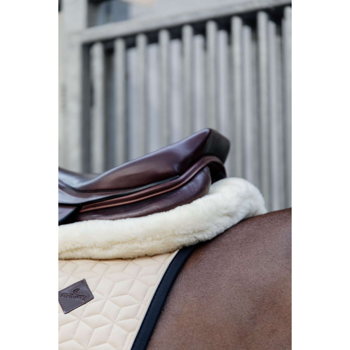 Kentucky Half Pad Impact Equalizer Sheepskin Black