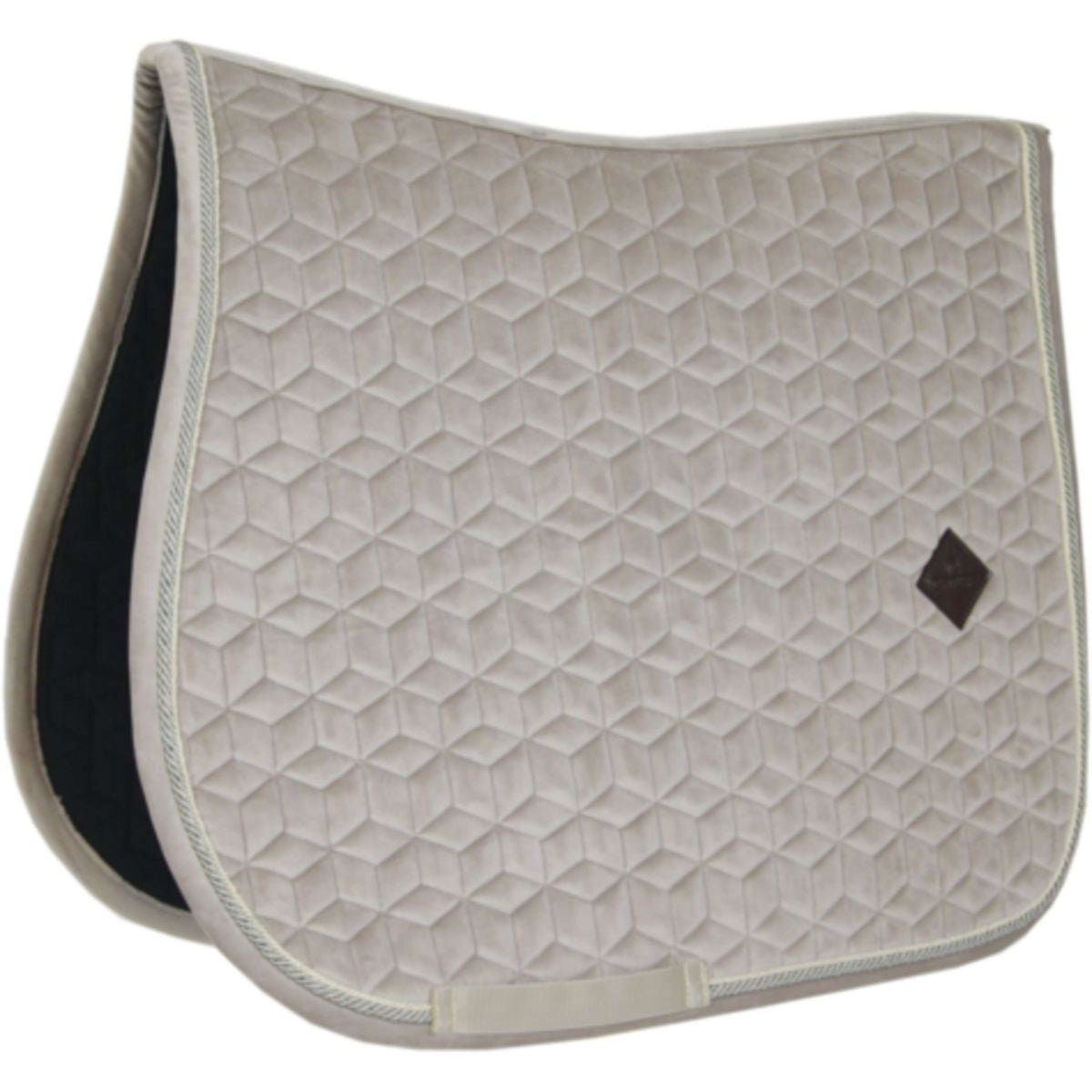 Kentucky Saddlepad Basic Velvet Jumping Beige