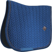 Kentucky Saddlepad Velvet Pearls Dressage Navy