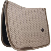 Kentucky Saddlepad Velvet Pearls Dressage Beige