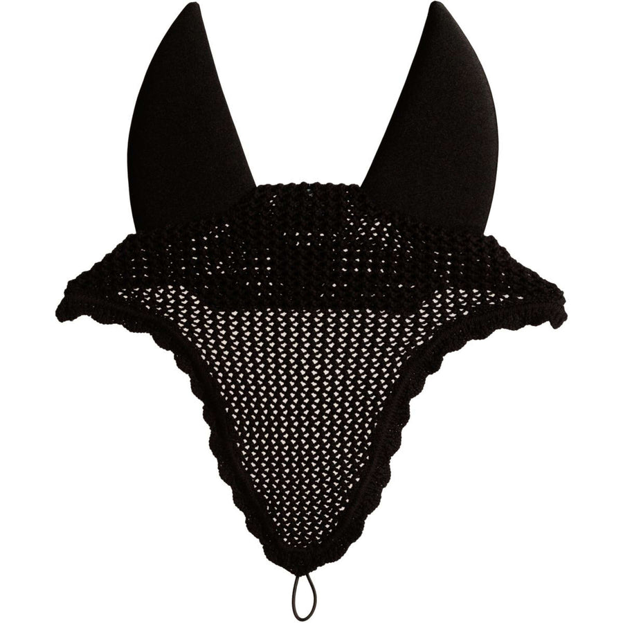 Kentucky Horsewear Ear Bonnet Long Soundless Black