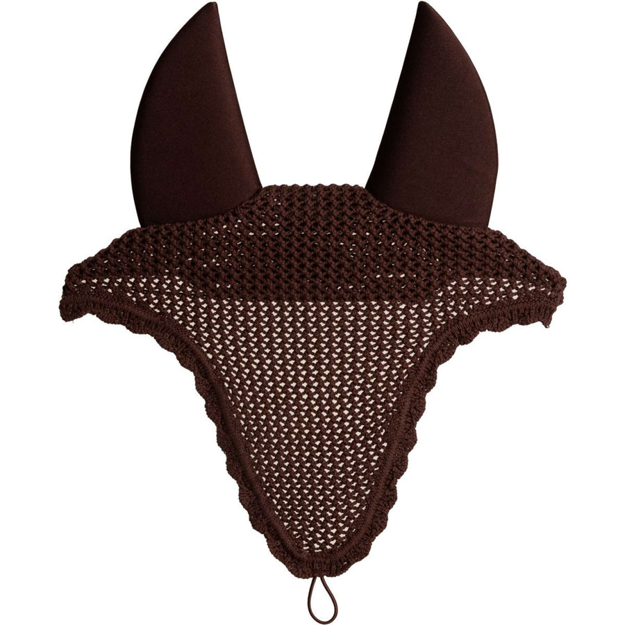 Kentucky Horsewear Ear Bonnet Long Soundless Brown