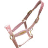 Kentucky Horsewear Halter Velvet Glitter Unicorn Old Rose