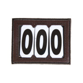 Kentucky Start Numbers Velcro PVC Brown