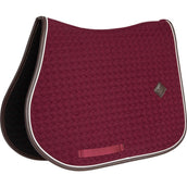 Kentucky Saddlepad Jumping Classic Leather Bordeaux