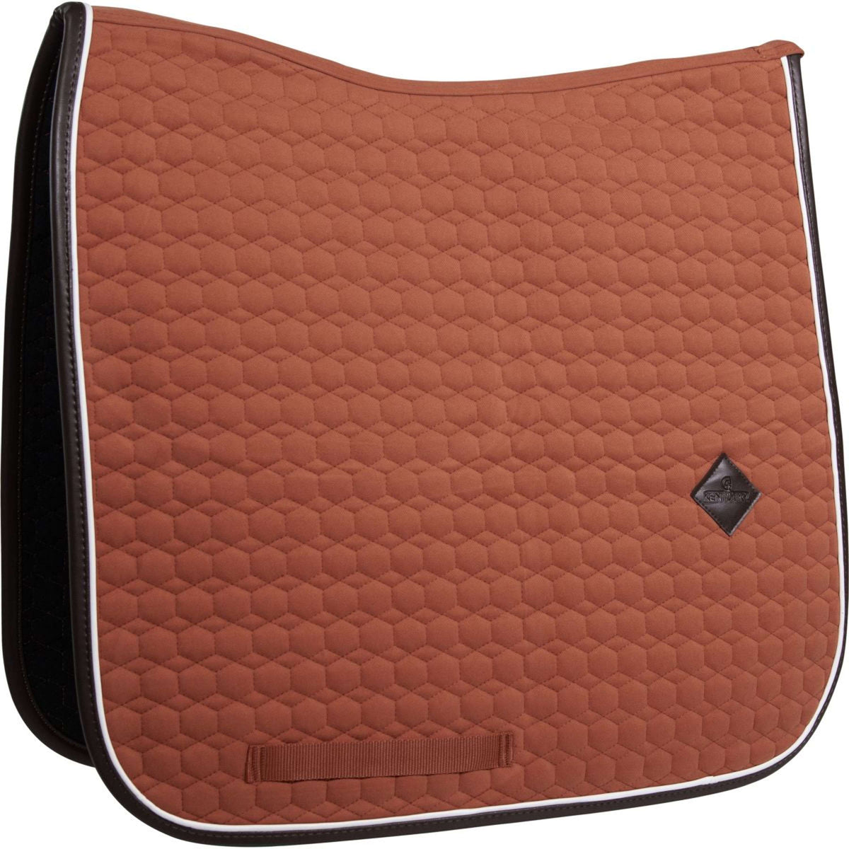 Kentucky Dressage Saddle Pad Classic Leather Orange