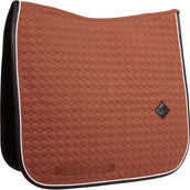 Kentucky Dressage Saddle Pad Classic Leather Orange