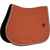 Kentucky Saddlepad Jumping Classic Leather Orange