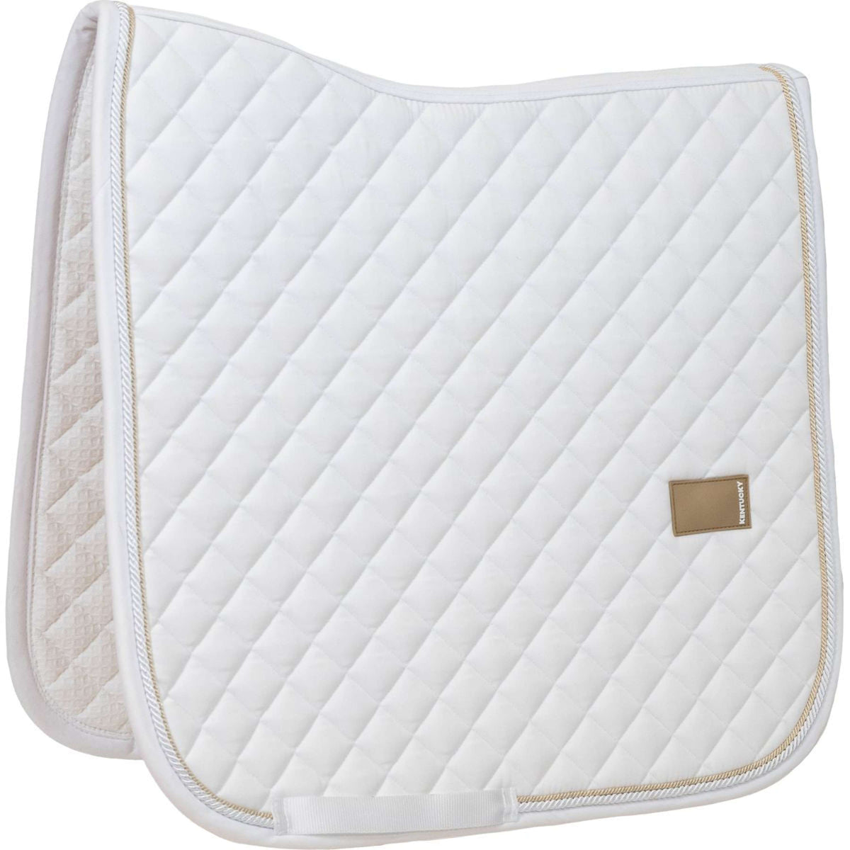 Kentucky Saddlepad Diamond Rope Dressage White