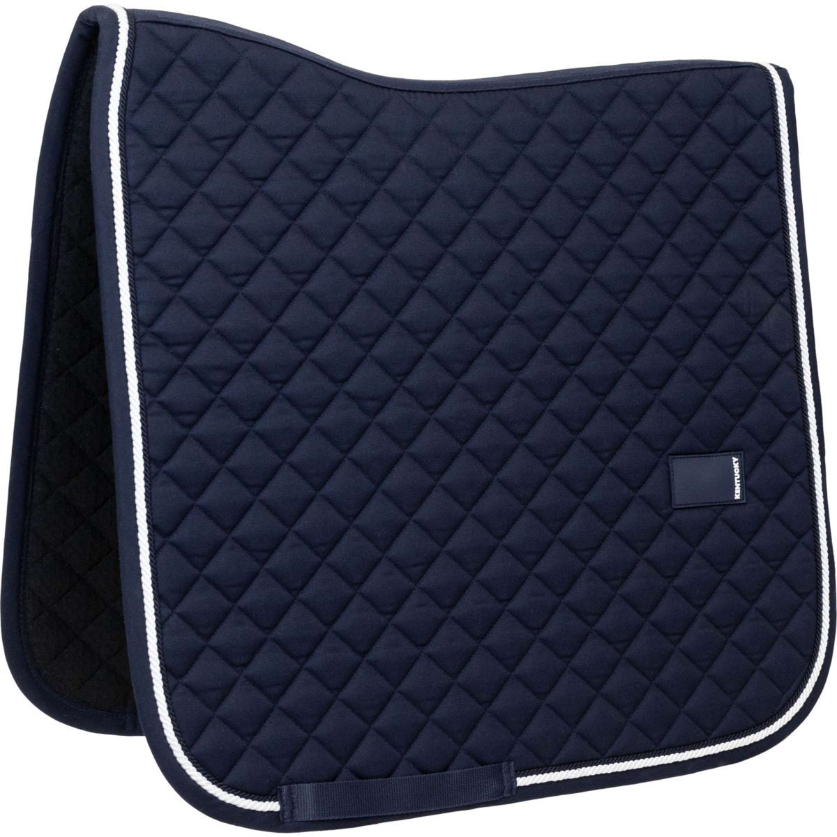 Kentucky Saddlepad Diamond Rope Dressage Navy