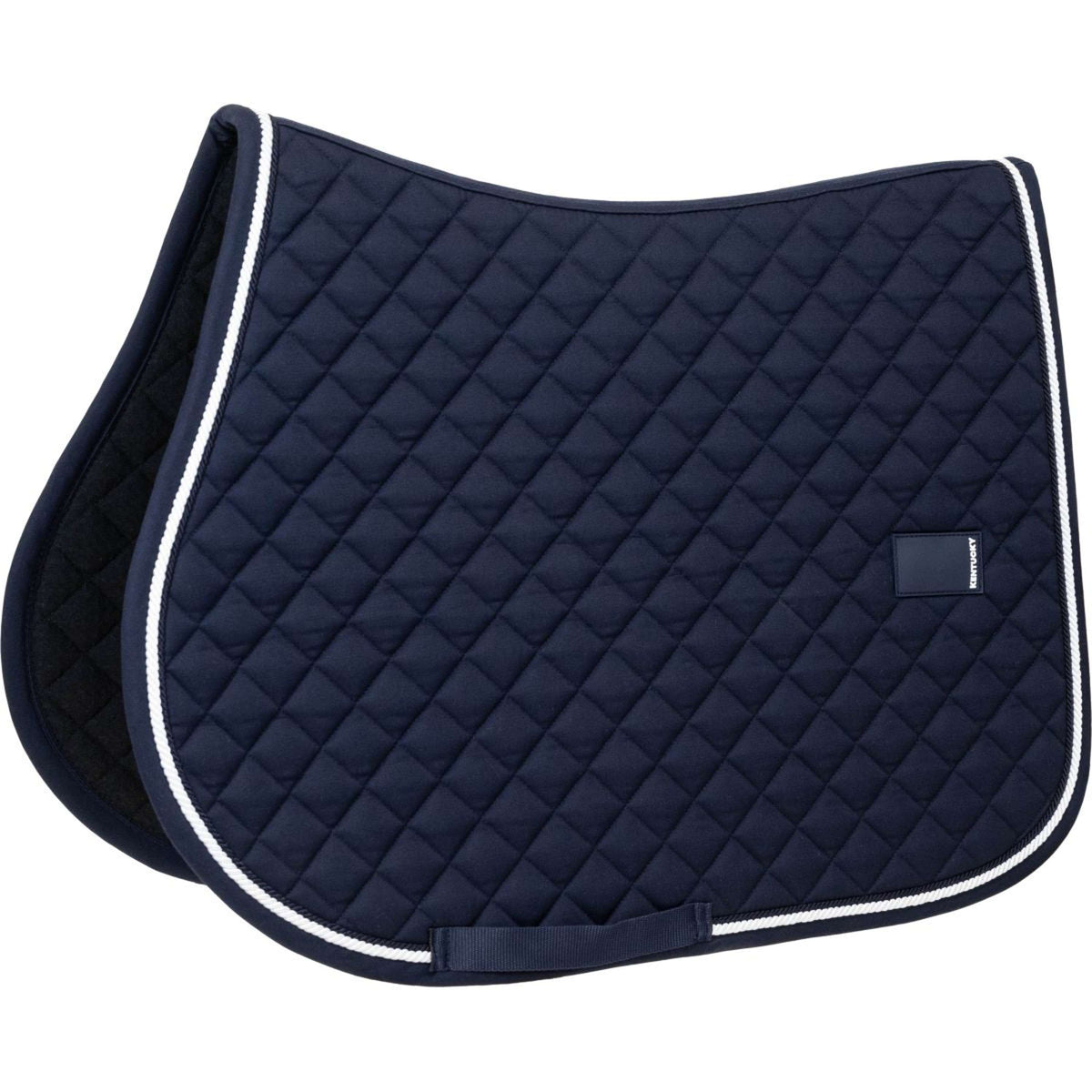 Kentucky Saddlepad Diamond Rope Jumping Navy