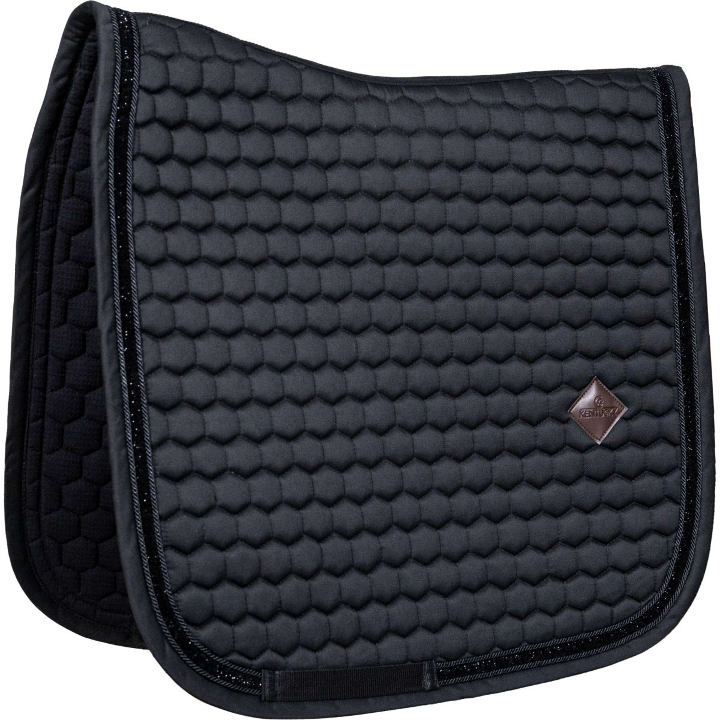 Kentucky Horsewear Saddlepad Glitter Dressage Black
